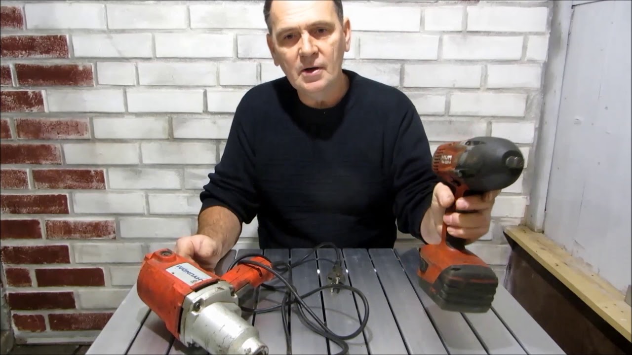 Крутой ударный гайковерт Hilti SIW 22 - дорогой китаец и дешевый  HYUNDAI #  9 лет в работе !