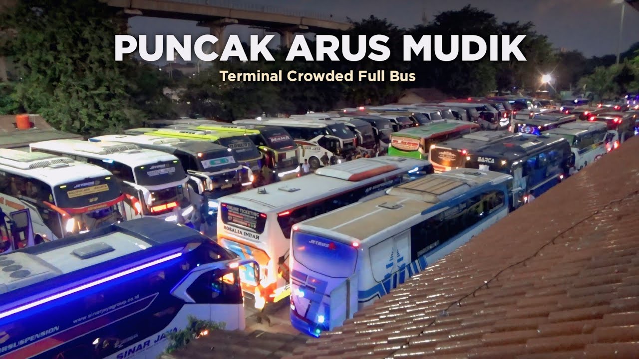 Mudik Lebaran 2026 | Semakin Sore Semakin Crowded Terminal Kp Rambutan