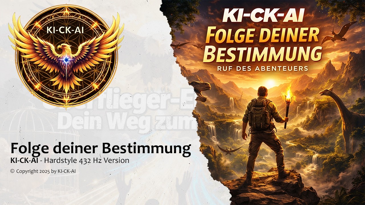 KI-CK-AI – Folge deiner Bestimmung – 432 Hz / Ruf des Abenteuers