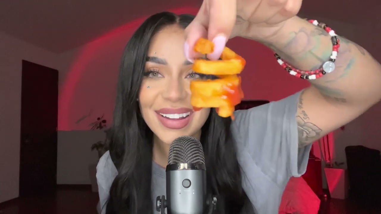 ASMR COMIENDO BONELESS - asmr en ESPAÑOL