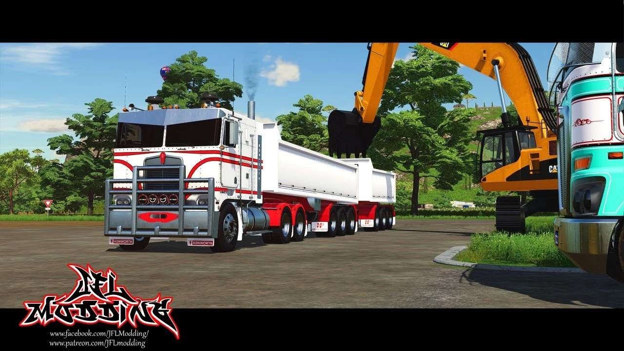 FS22 - JFL Modding - Kenworth K100 Pack   - LIVE!