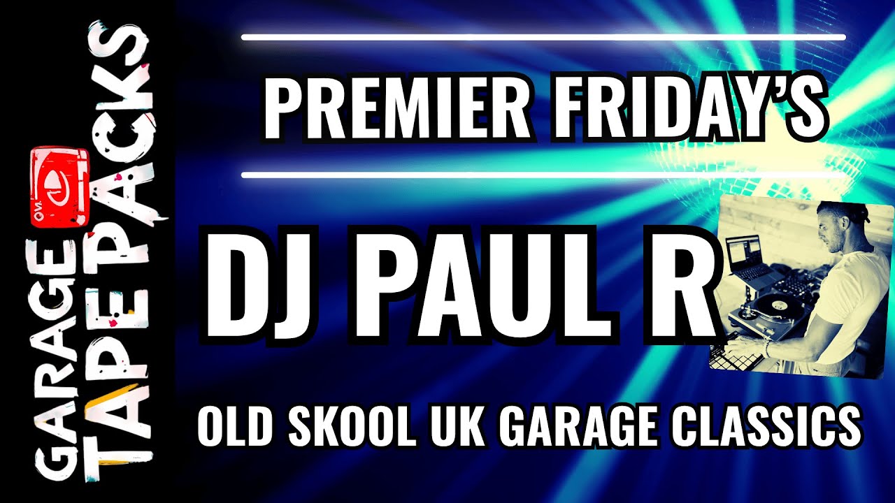 DJ Paul R | Premier Friday's | Old Skool UK Garage Classics | Vinyl Set