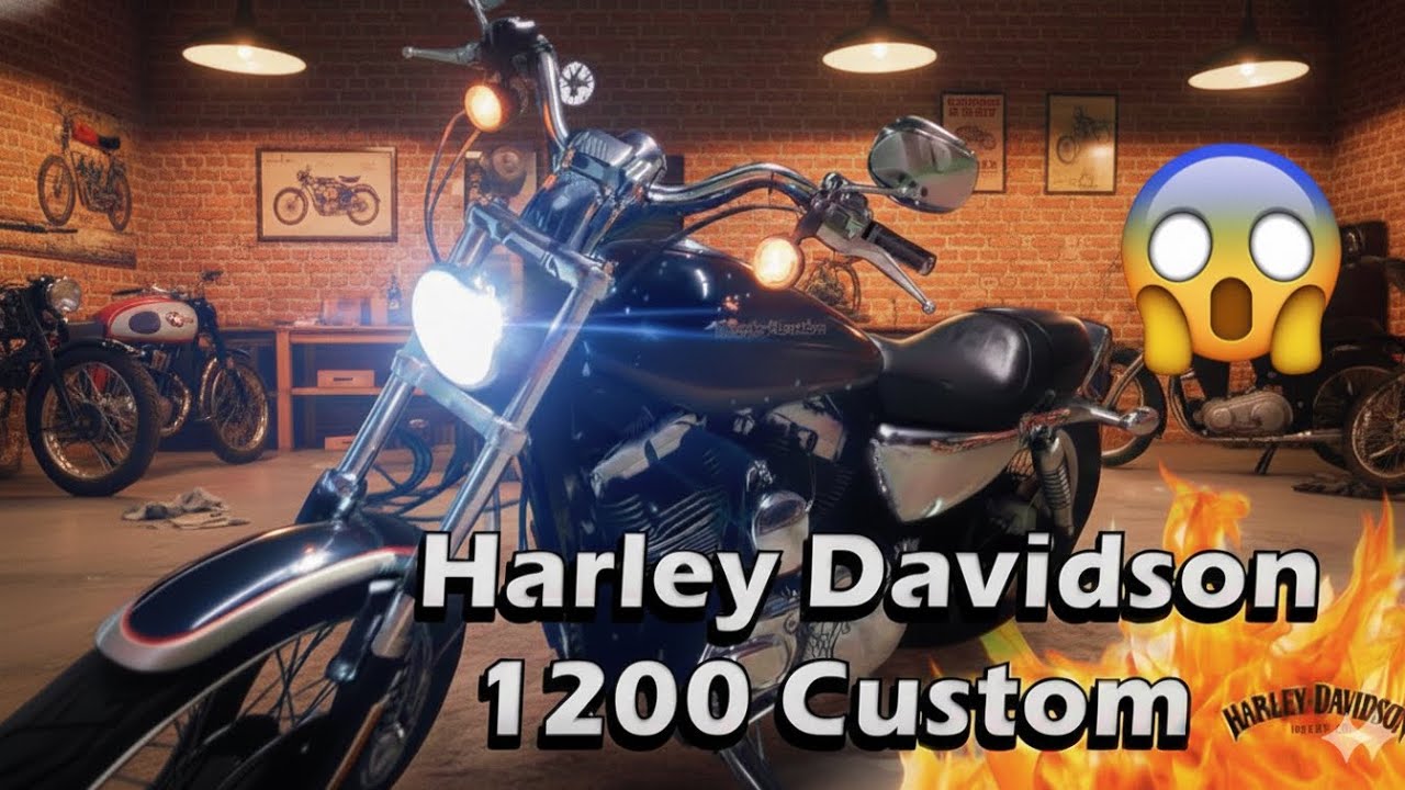 Probando una Harley Davidson 1200😱Un sueño hecho realidad🤩