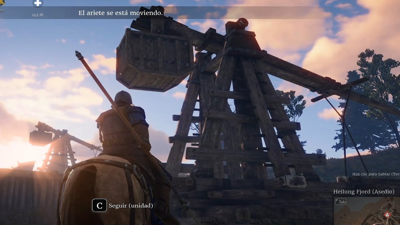 ASEDIANDO UNA ALDEA MEDIEVAL  EN CONQUEROS BLADE
