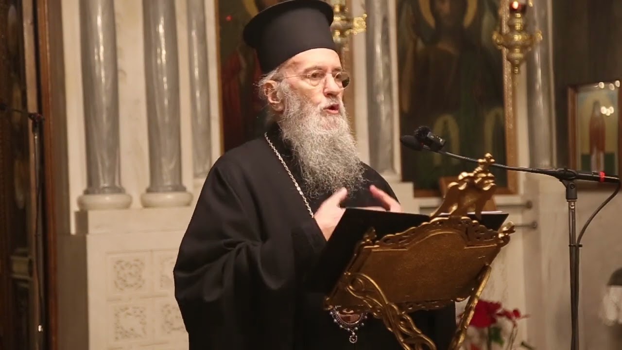 2026 01 11 Ἡ Φιλοκαλικὴ Ζωὴ τοῦ Ἁγίου Καλλινίκου. Ὁμιλία Ναυπάκτου Ἱερόθεος