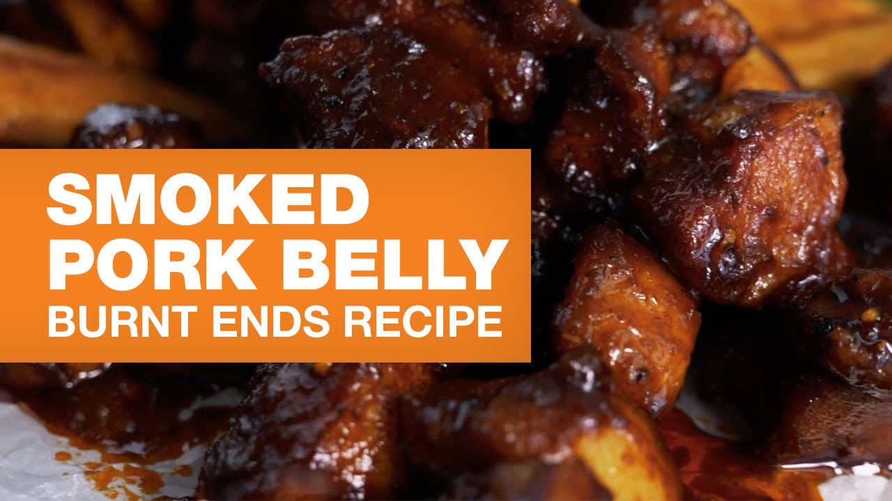 Smoked Pork Belly Burnt Ends Recipe