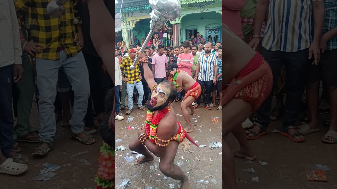 ରୋଇଗାଁ ଯାତ୍ରାରେ ବାବୁ ହନୁ ଓ ଫେନ୍ ବୁଡୁ | Ganjam Ramayan | 2Party Ramayan | Odia Ramayan | Vairal Short