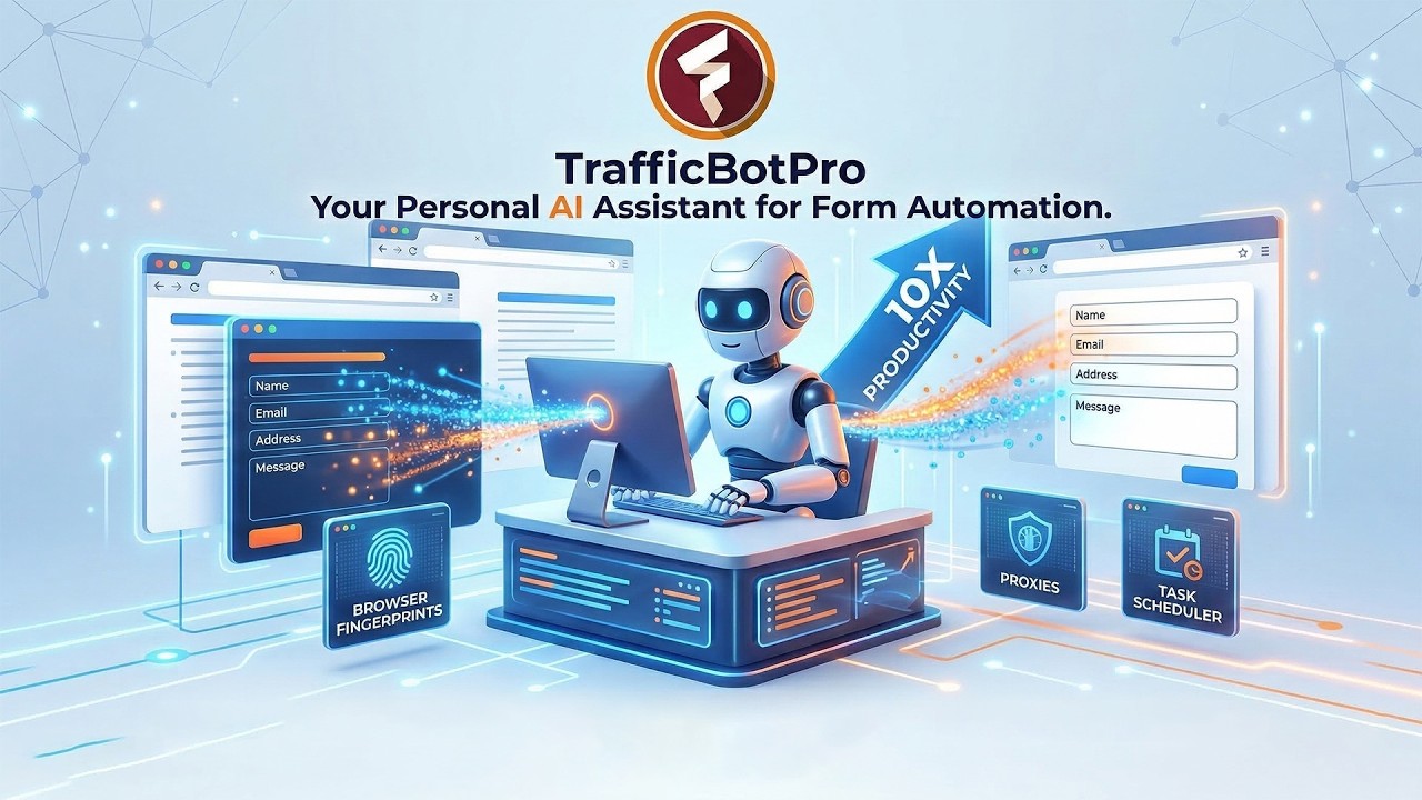 How to Automate Form Filling on ANY Website 🚀 (10X Productivity!) | TrafficBotPro Auto-Fill Forms