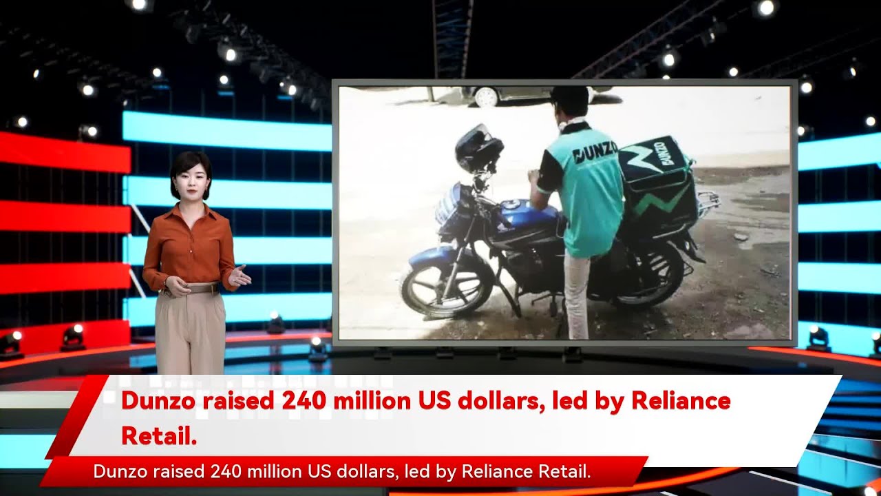 Dunzo raised 240 million US dollars, led by Reliance Retail.