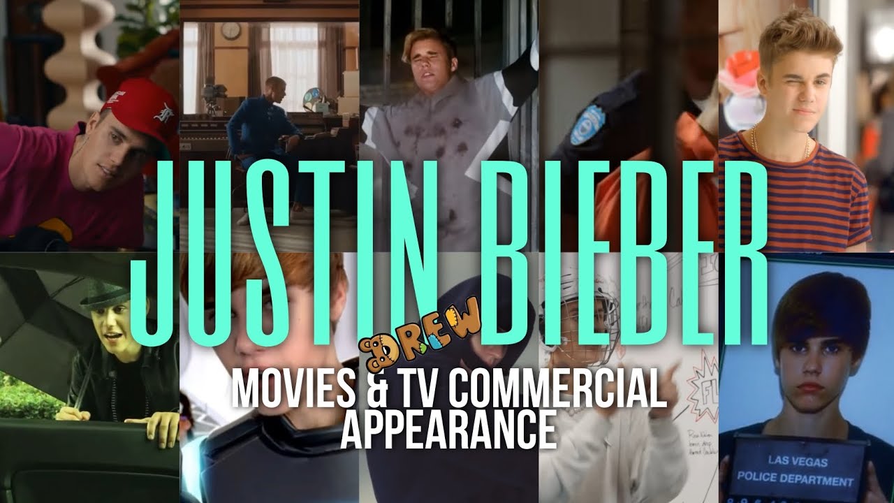 All Of Justin Bieber's Movie Cameo & TV Commercial Appearance!