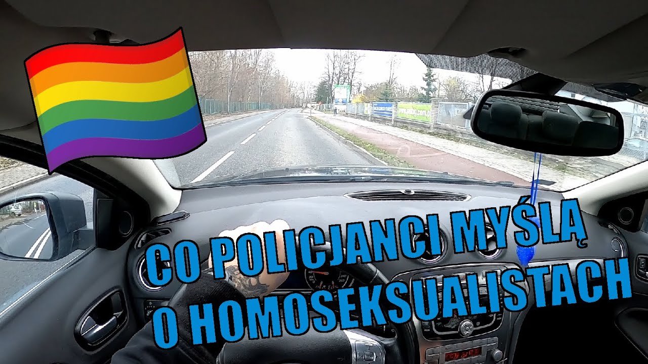 Co POLICJANCI myślą o HOMOSEKSUALISTACH?