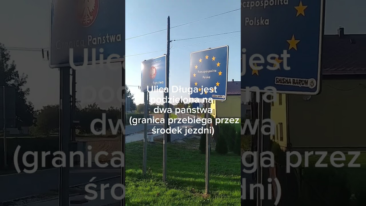 Granica polsko🇵🇱-czeska🇨🇿 (Chałupki, Rudyszwałd). Najdziwniejsza granica Polski, mosty i nie tylko.