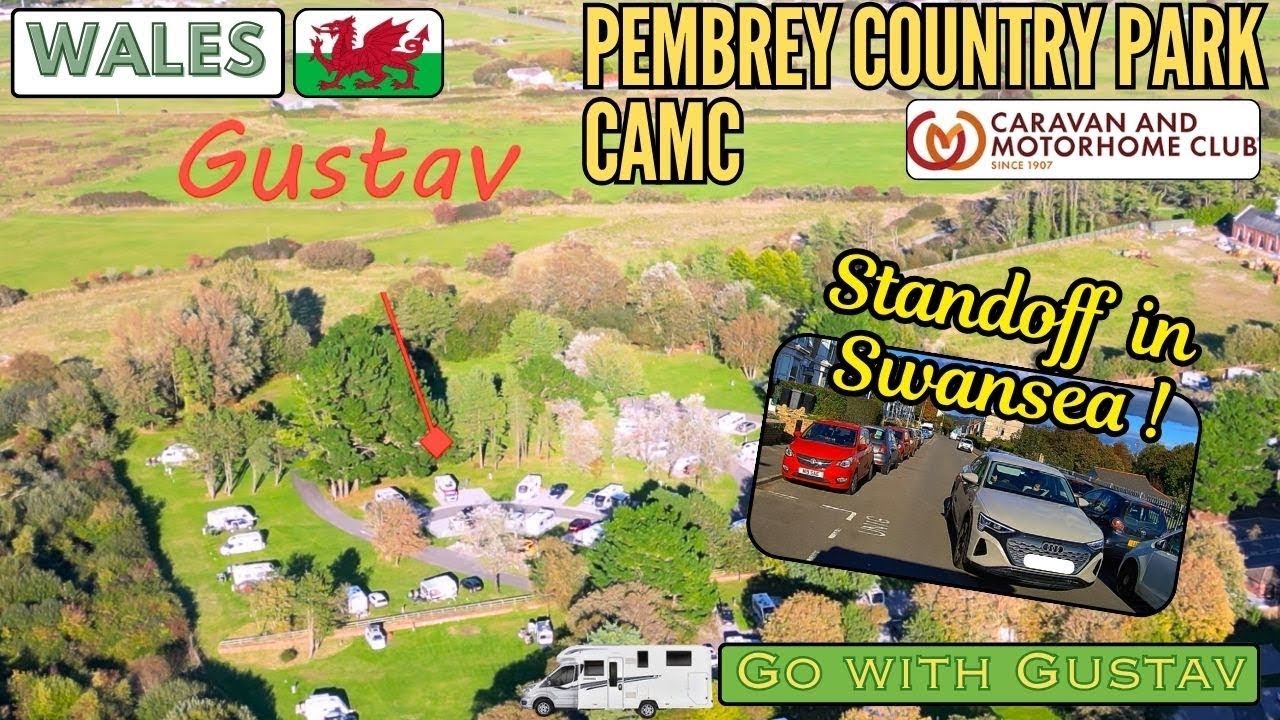 Pembrey Country Park Caravan and Motorhome Club Campsite | Miniature Trains!