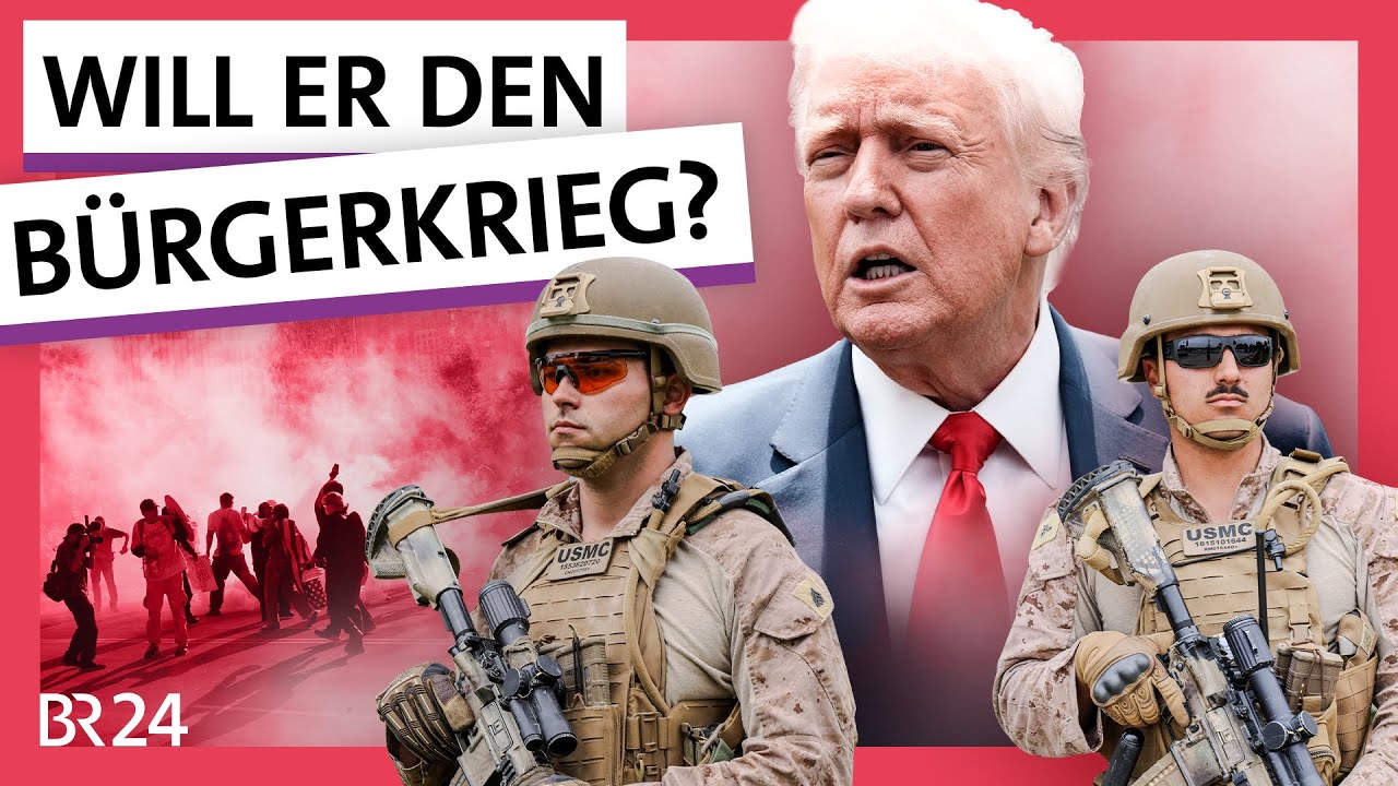 Will Trump einen Bürgerkrieg in den USA? | Possoch klärt | BR24