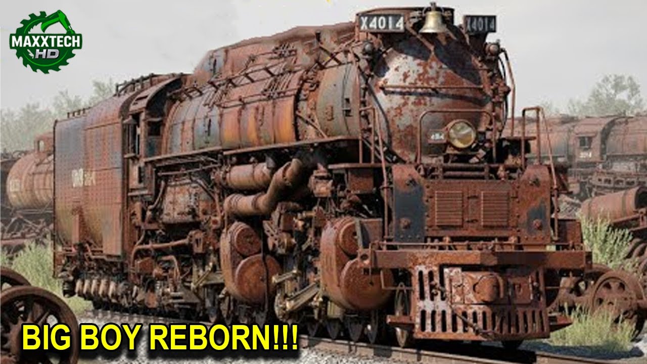 Big Boy 4014: How They Brought a Dead Giant Back to Life Shocked The World!