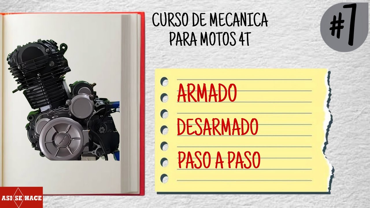 Curso De Mecanica Para Motos   | ARMADO Y DESARMADO DE MOTOR |