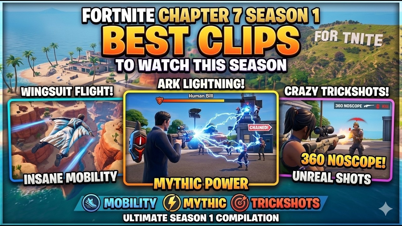 Fortnite Chapter 7 Season 1 // BEST CLIPS to Watch this Season \\ #fortniteclips