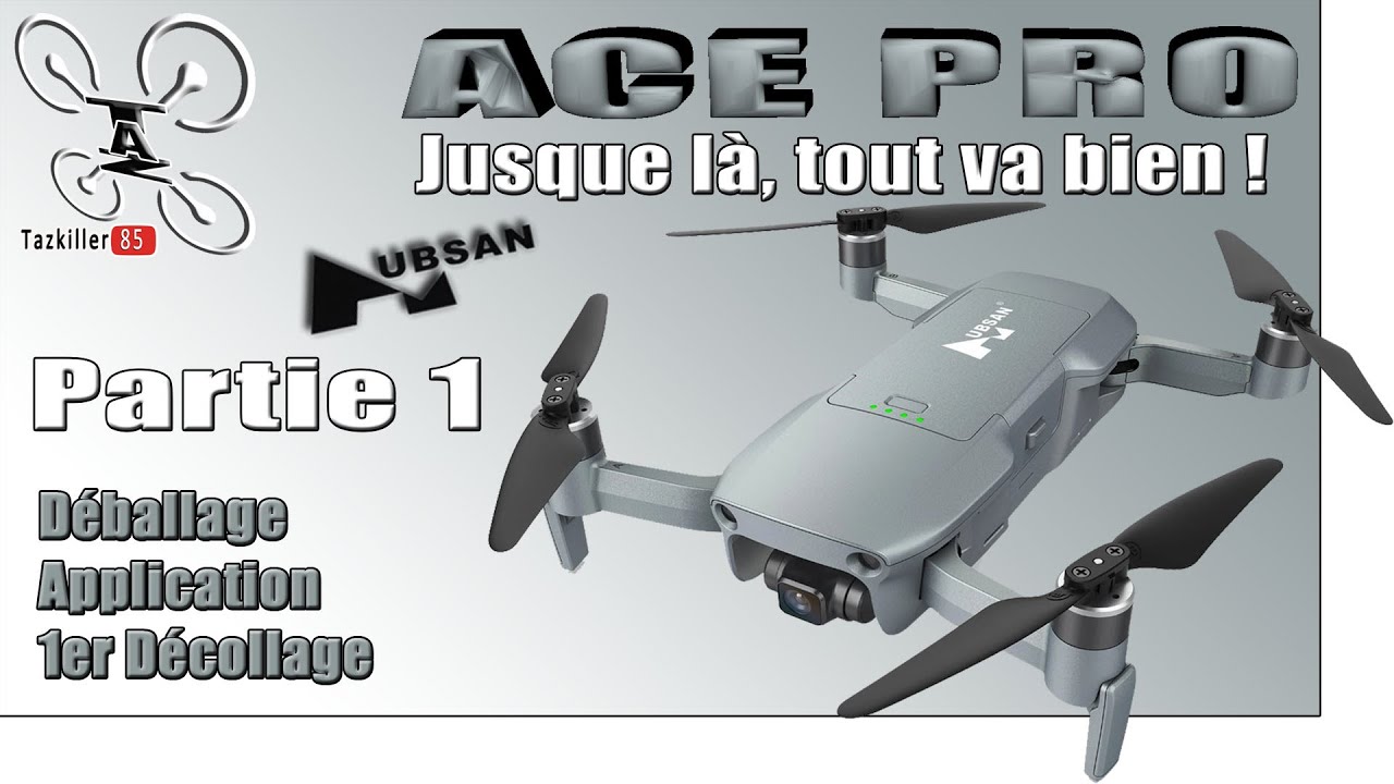 Hubsan ACE PRO (Partie 1) - Mise en route, Application, Conseils - Résultat du Concours !