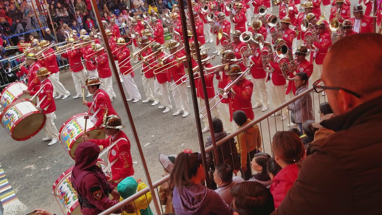Banda Intercontinental Poopo de la Morenada Central Cocani - Carnaval de Oruro 2020