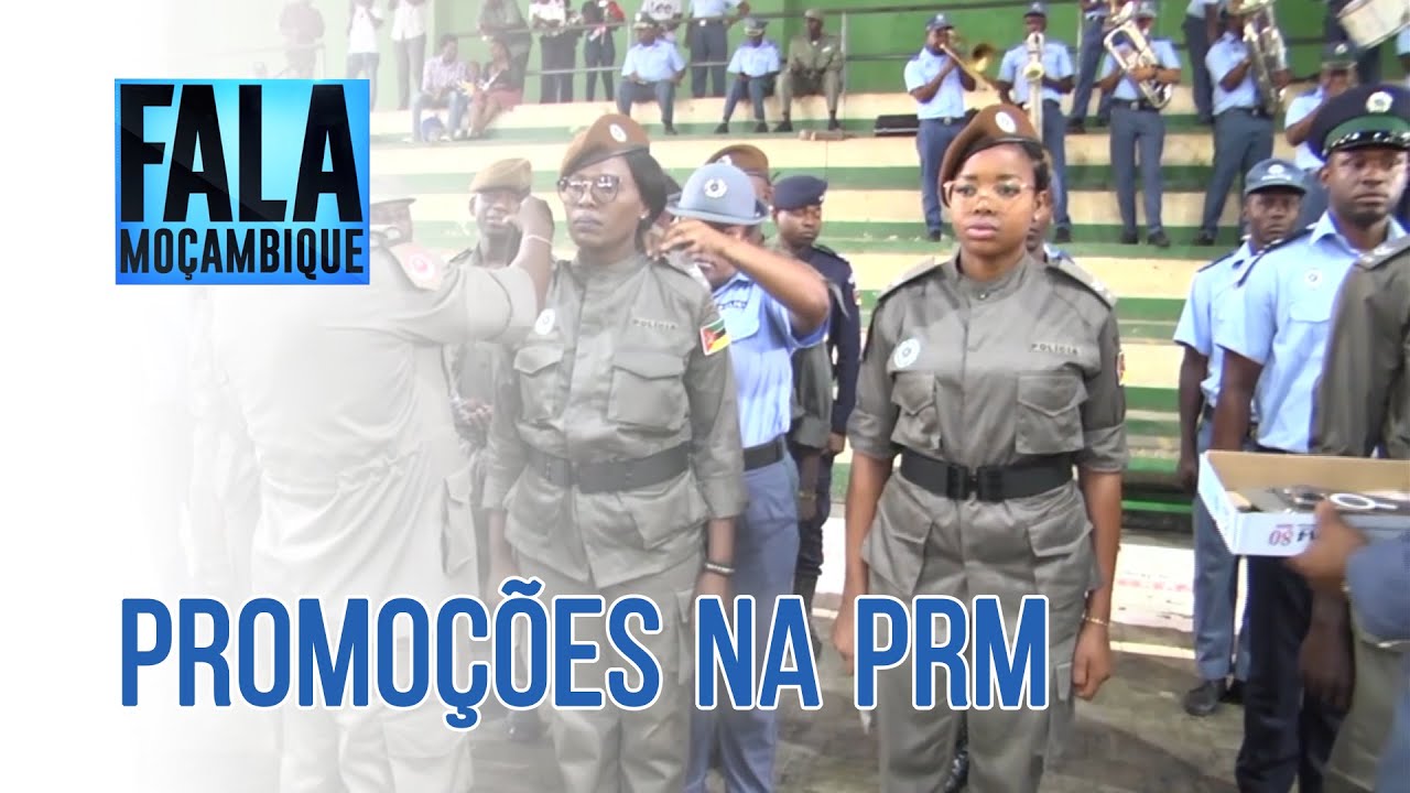 Nampula conta com 700 novos agentes da PRM patenteados