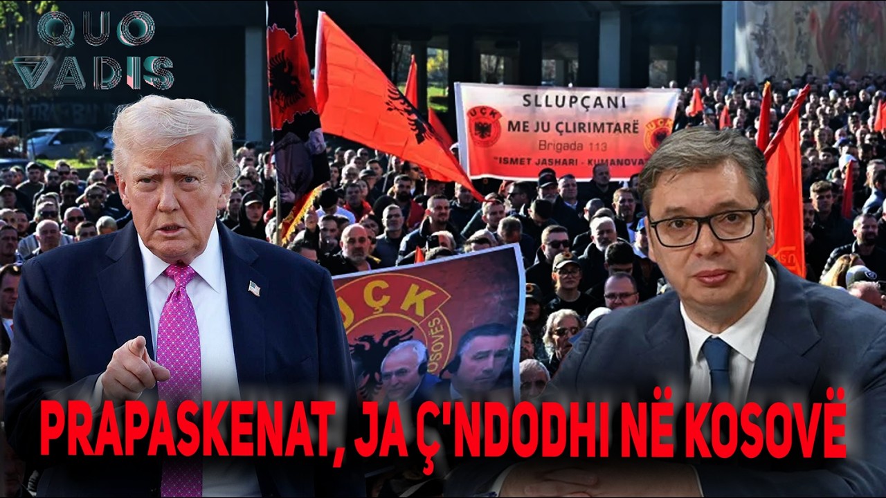 Trump TËRBON Serbinë: Territorin e Kosovës e mbron SHBA! Analiza e mesazhit - Quo Vadis
