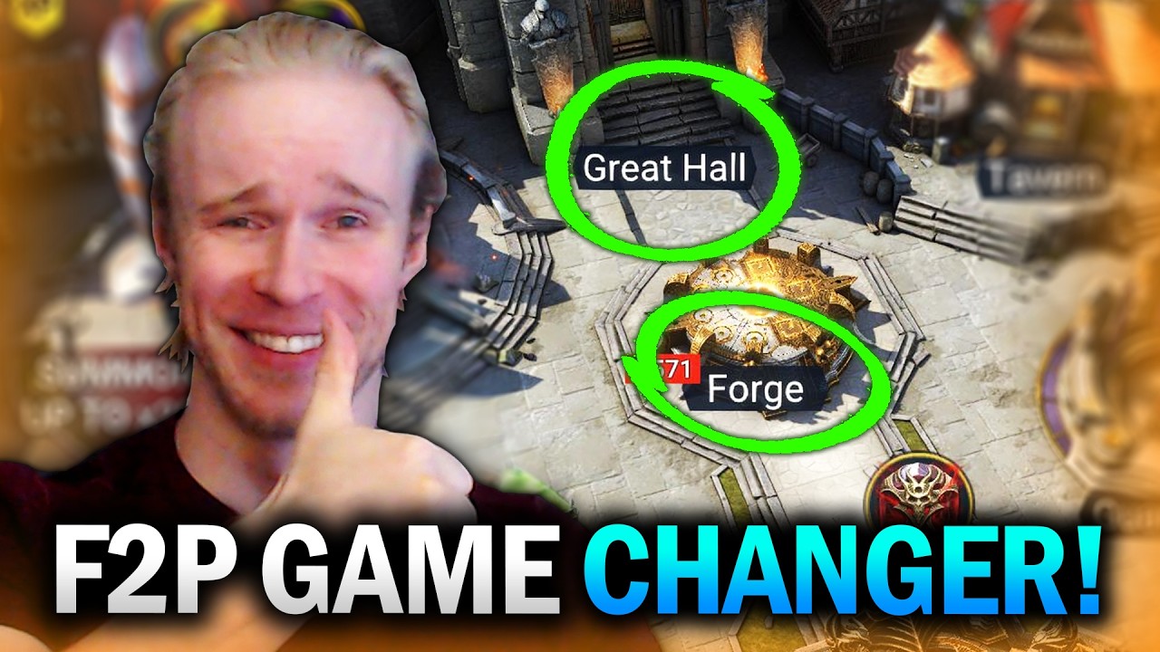 HUGE F2P ACCOUNT CVC! BIG Upgrades and Easy Points - Raid Shadow Legends