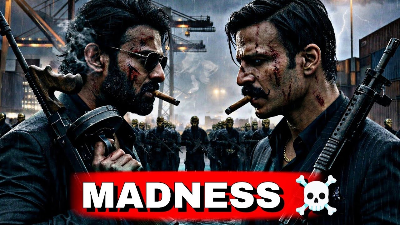 Vivek Oberoi Madness Poster in Spirit Movie ☠️🔥 || #prabhas #review #movies #movie #vivekoberoi