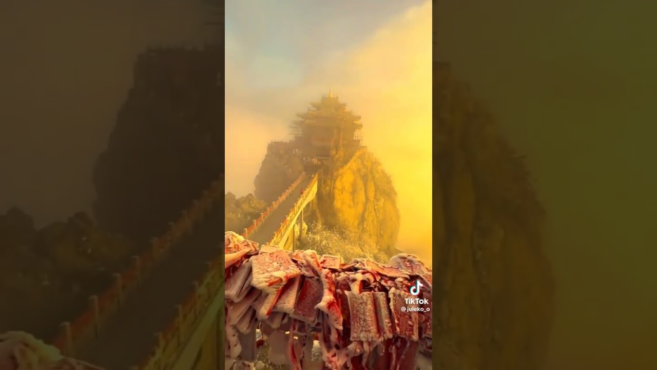 Castle view at sunset | #china #sunset #view #scenery #fyp #fyptiktok #fypシ #fypage
