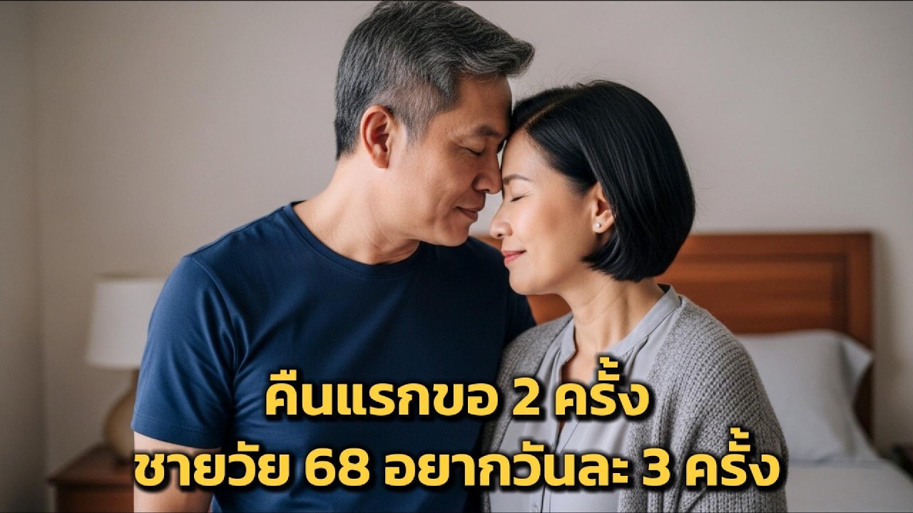คืนที่สามหลังแต่งงาน… วันละสามครั้ง สัปดาห์ละ 21 ครั้ง! ฉันสงสัยว่าสามีฉันอายุ 68 ปีจริงหรือเปล่า?