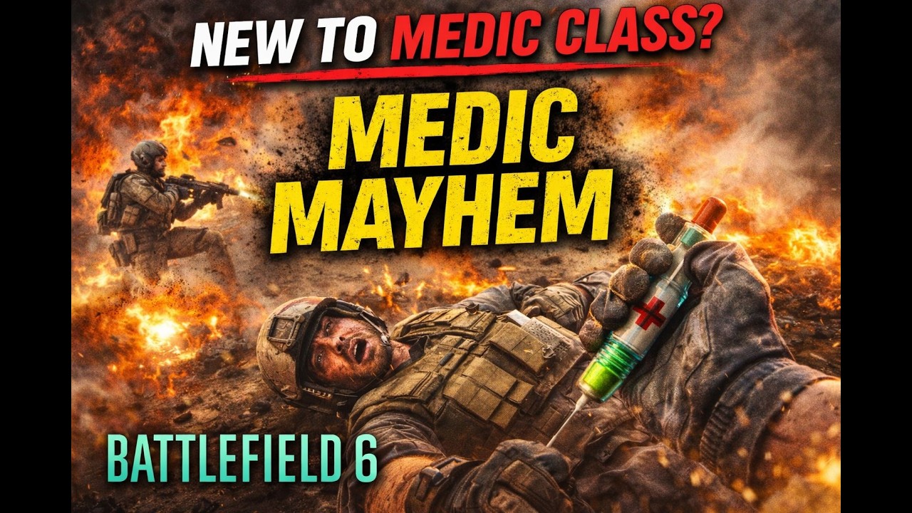Being a Medic Is WAY Harder Than I Thought… | Battlefield 6 #battlefield