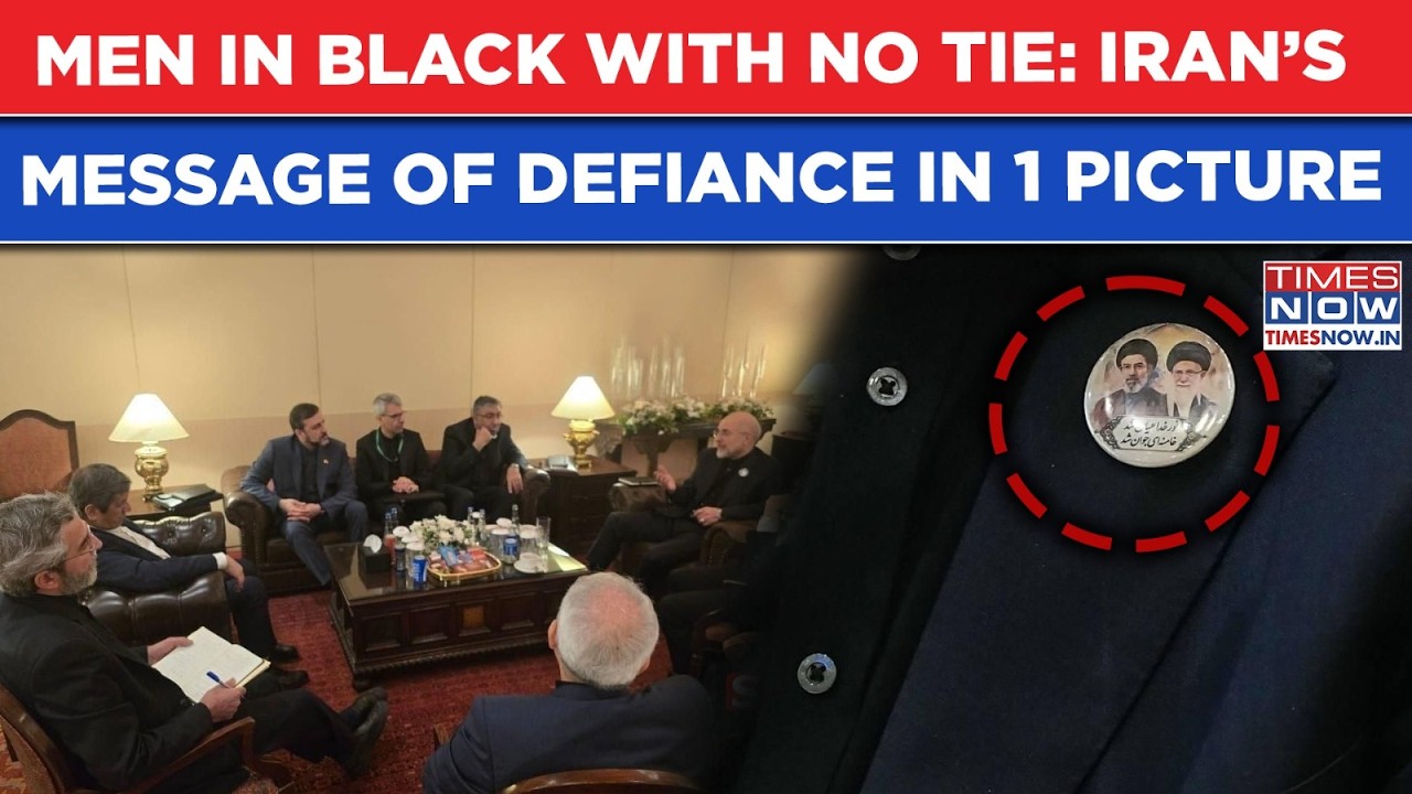 Islamabad Talks: Team Iran WEARS &lsquo;Message Of Defiance&rsquo; For US? Men In &lsquo;Black Coat, No Tie&rsquo; In Action