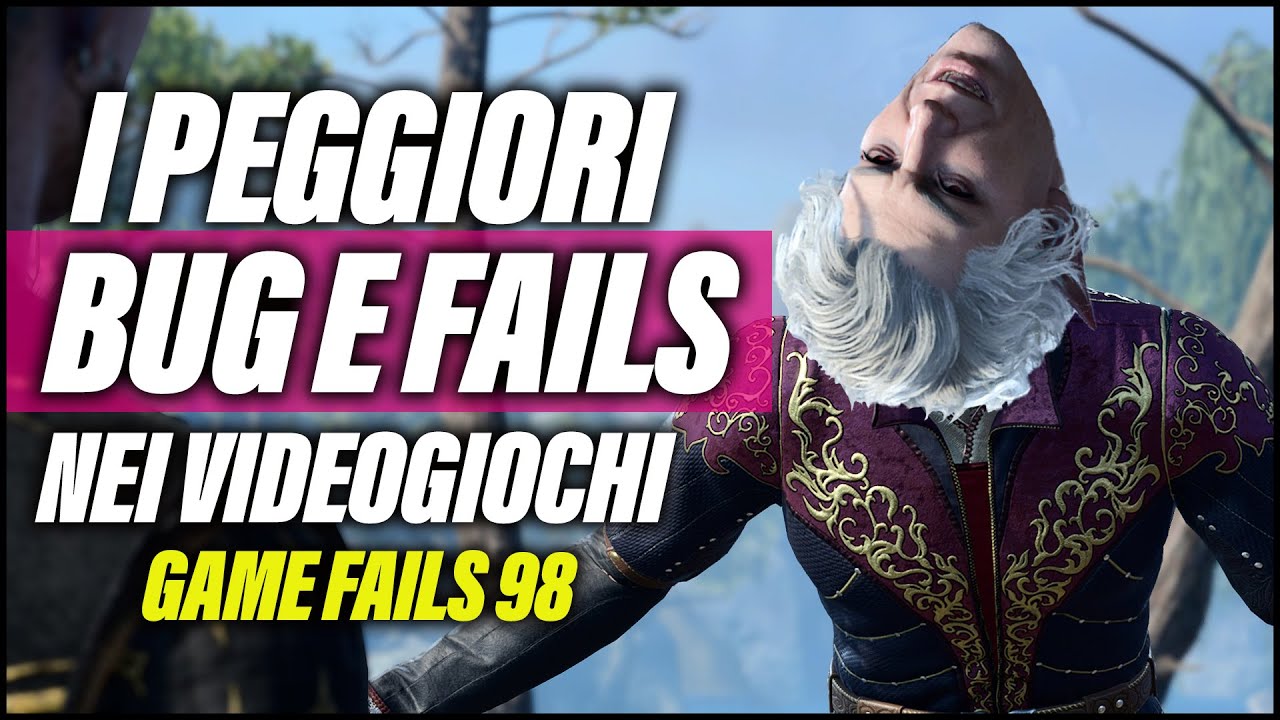 MA TUTTO CI&Ograve; NON &Egrave; NORMALE! Bug clamorosi nei videogiochi! Game fails 98