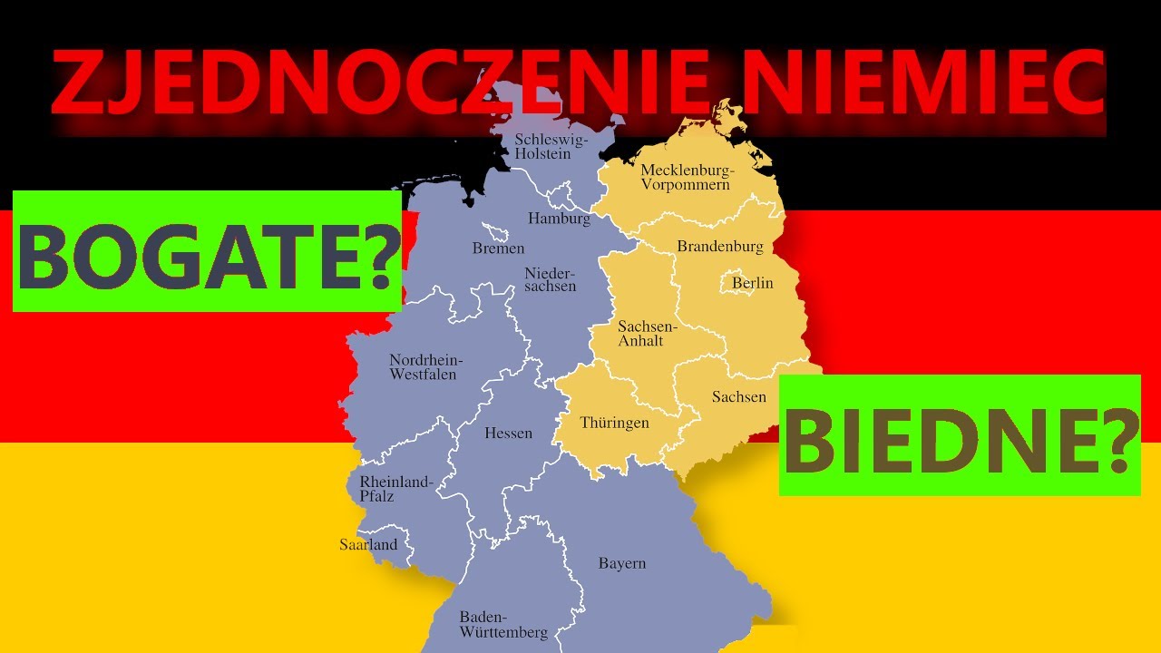 NIEMCY Wschodnie i Zachodnie. Nadal są różnice?
