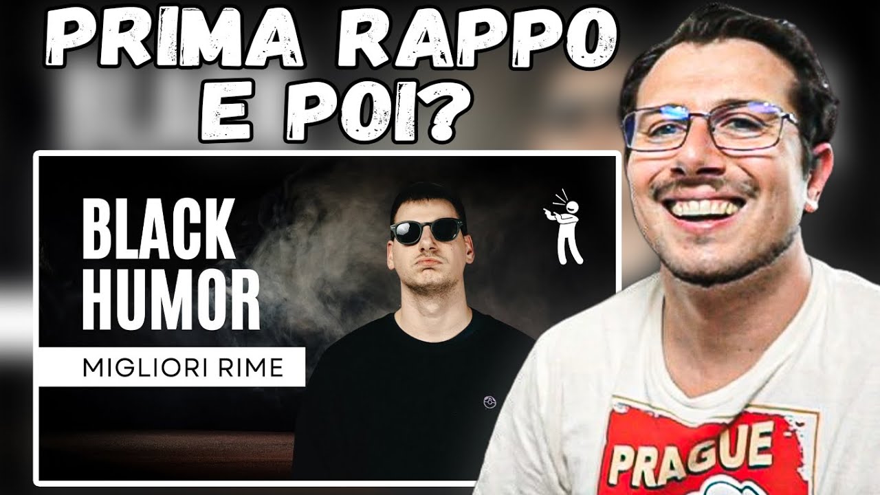 Reaction a LE MIGLIORI RIME BLACK HUMOR IN FREESTYLE (Parte 1)
