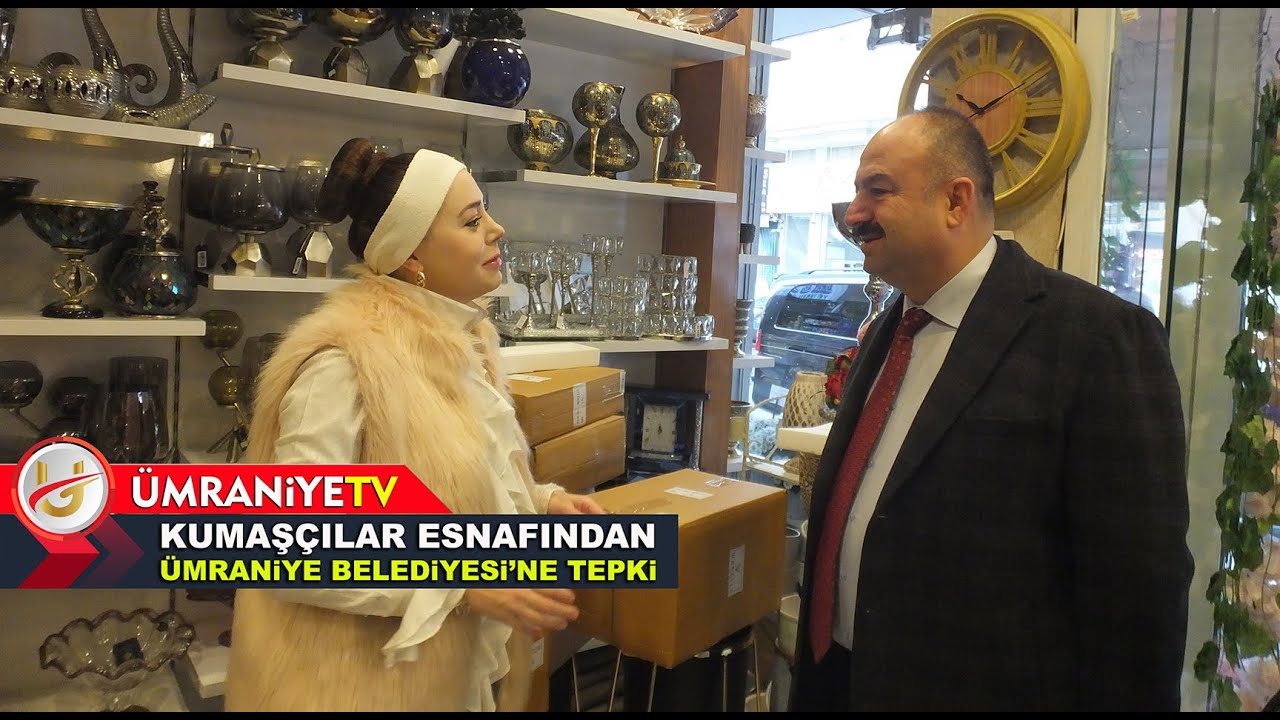 Kumaşçılar Esnafından Ümraniye Belediyesi’ne Tepki - ÜmraniyeTV
