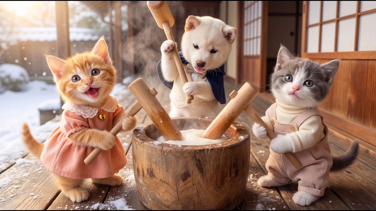 Making Mochi Sounded Fun Until It Wasn't 🐱 | Melunnira Friends