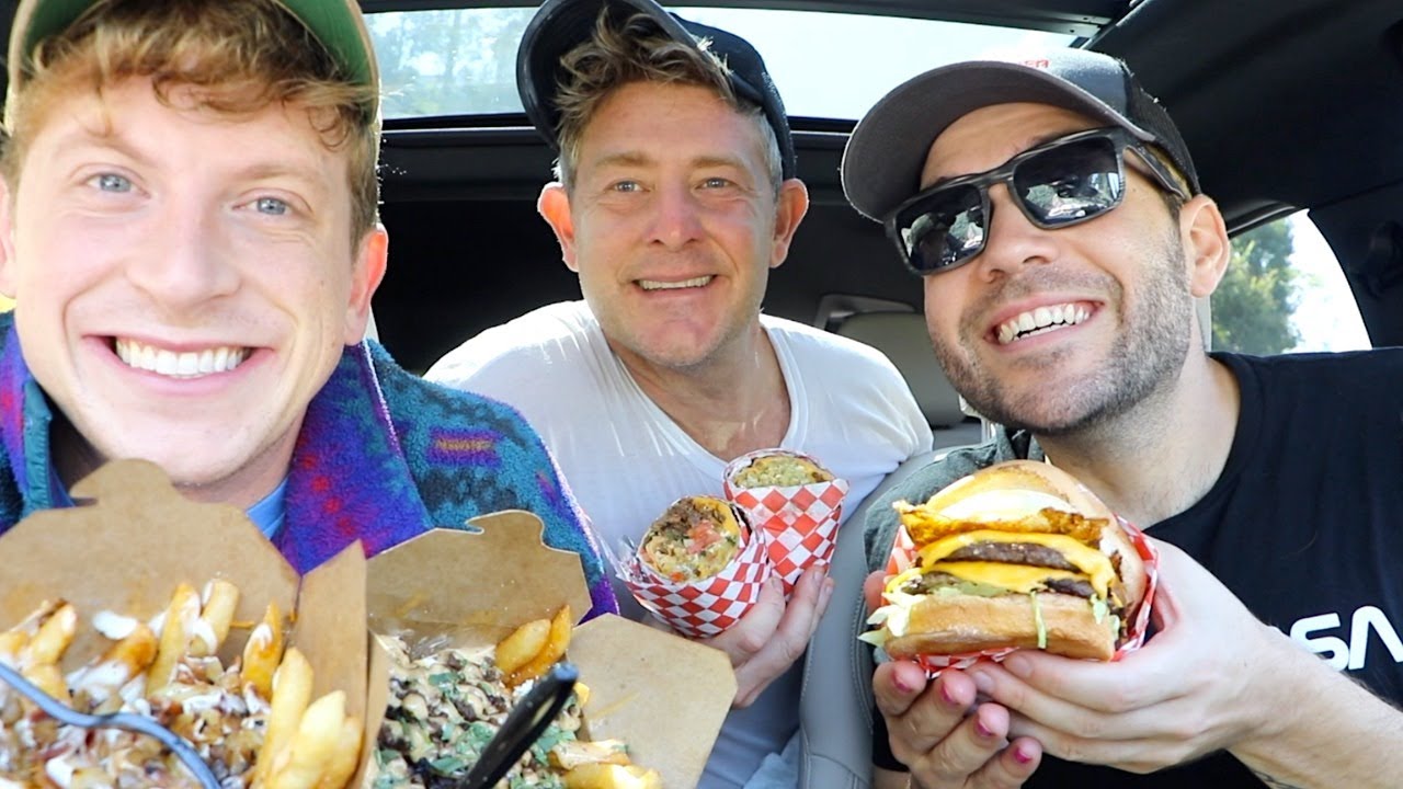 FAMOUS CHEESEBURGER TASTE TEST with MATT, JASON, AND JOE
