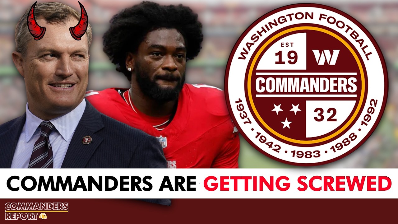The Washington Commanders & Brandon Aiyuk Are Getting SCREWED By The San Francisco 49ers…