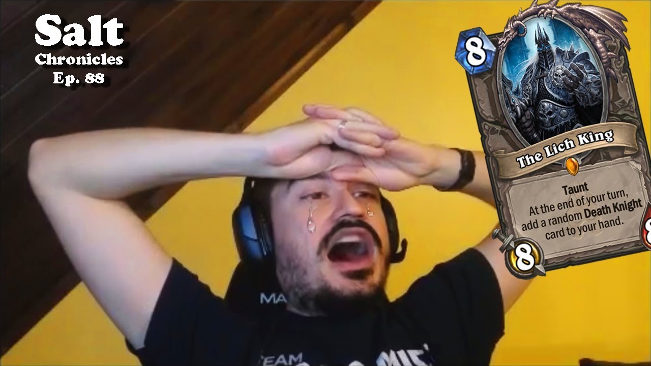 SNIPED AT 11 WINS [Kripp Salt Compilation Ep. 88] Hearthsone funny moments