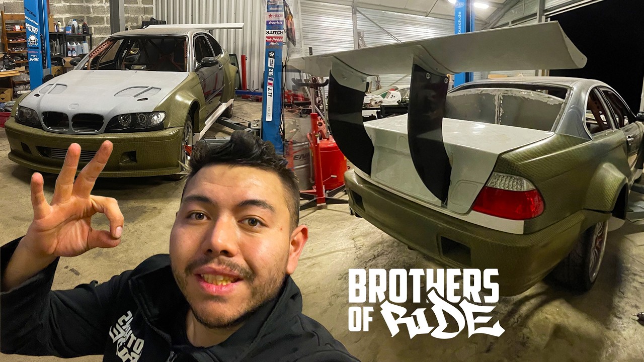 SUPPORT D'AILERON XXL | 2jz e46 PRO drift build #11