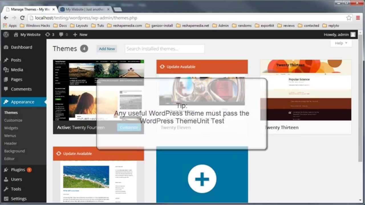 PSD to WordPress - Your WP Theme Output