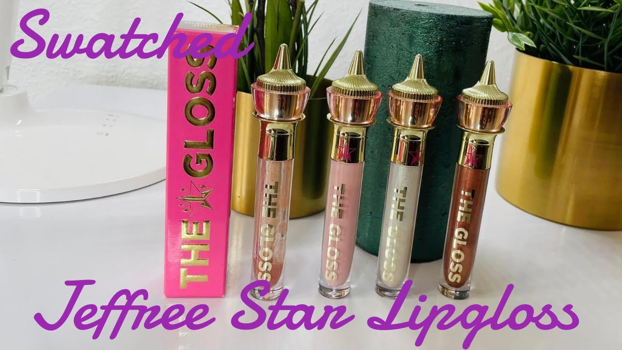Jeffree Star Lipgloss Review: Diamond Juice, Sky High, Control Freak, Crystal Climax