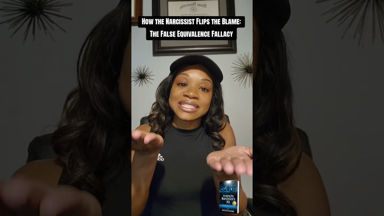 How the #Narcissist Flips the Blame: The False Equivalence Fallacy #narcissisticabuse #narcissism