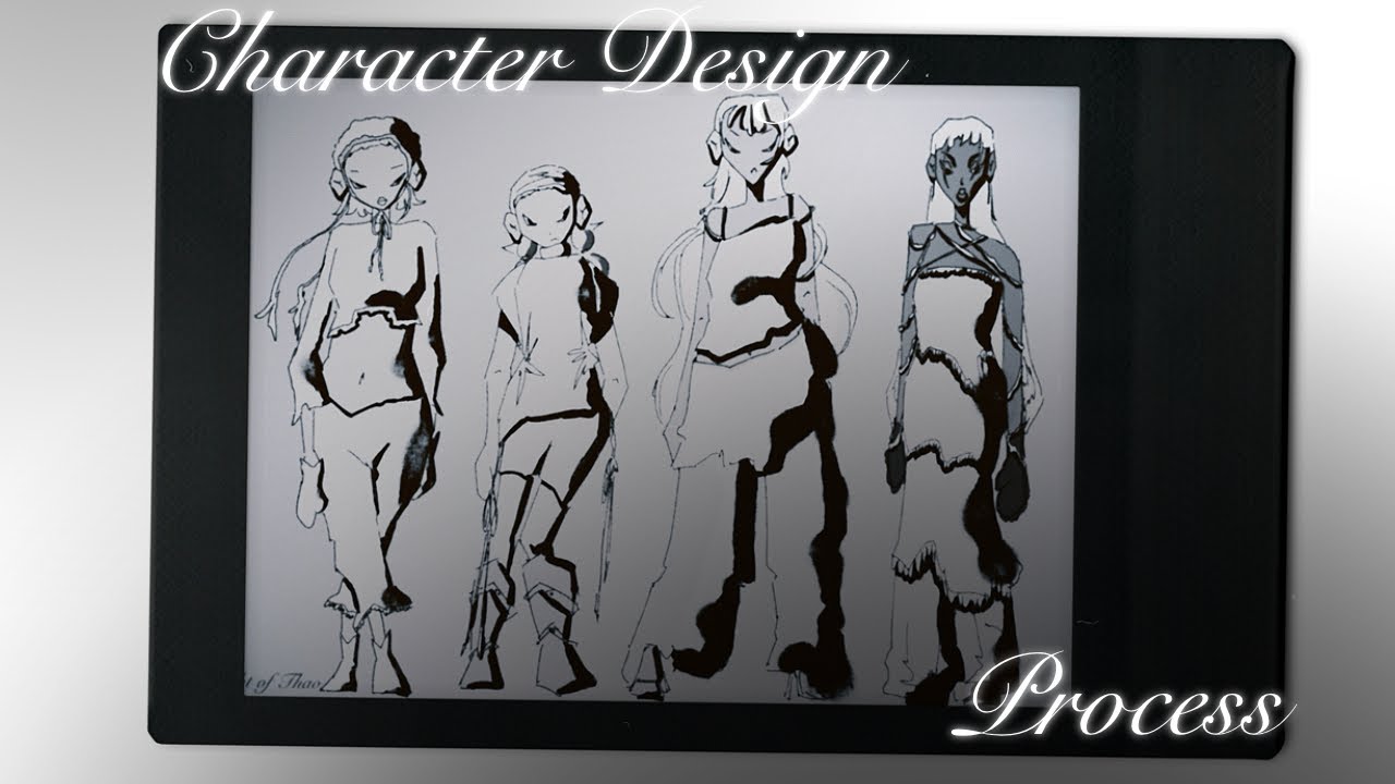 Design Original Characters With Me - Art Process Diaries