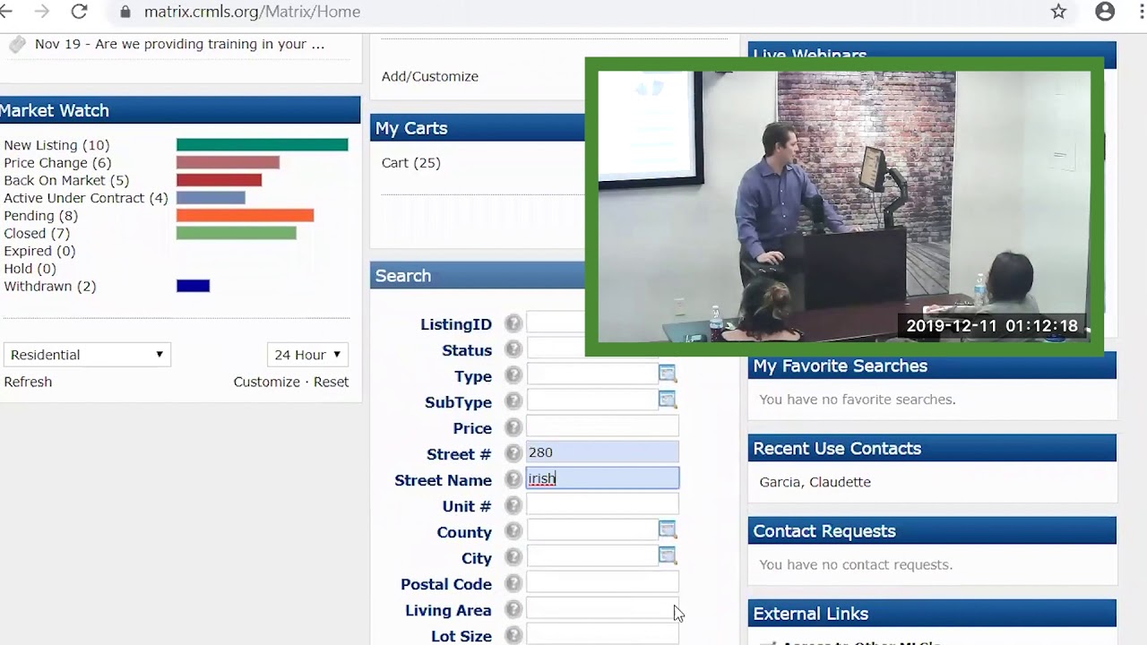 In-House CMA Walkthrough with Dave [Hubbell Real Estate Group]