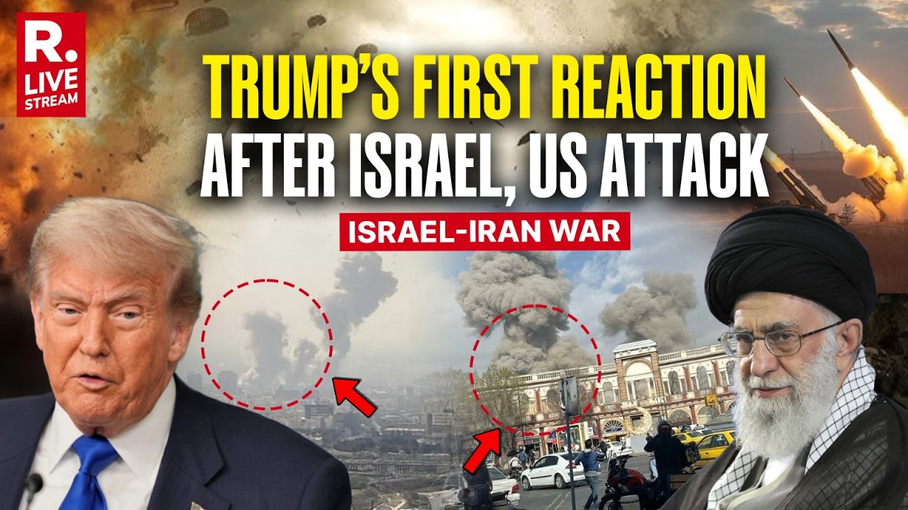 BREAKING: US President Donald Trump&rsquo;s Reacts After Reported US-Israel Military Action Against Iran