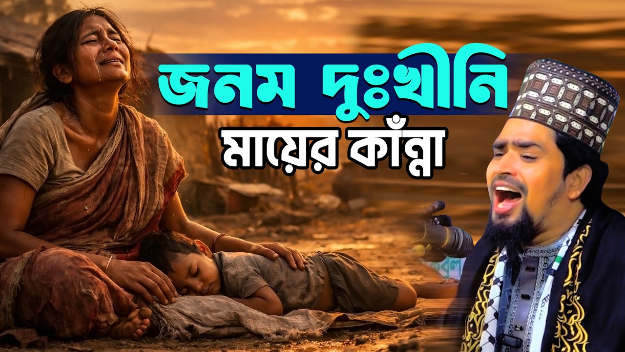 জনম দুঃখীনি মায়ের কাঁন্নার ওয়াজ- মাওঃ মোশারফ হোসেন সালাউদ্দিন | Mawlana Mosharof Hosen Salauddin