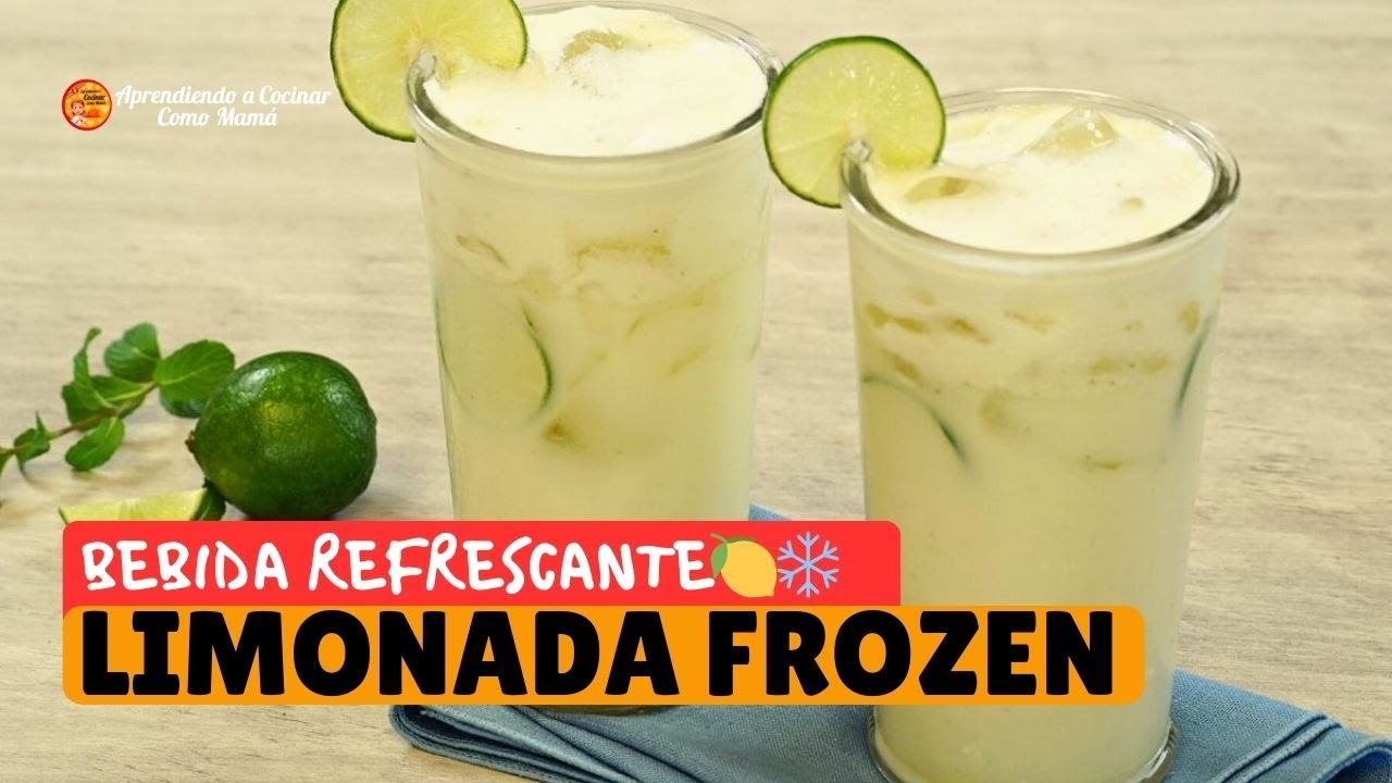 Limonada Frozen Refrescante: ¡La Mejor Receta Fácil y Rápida! 🍋❄️