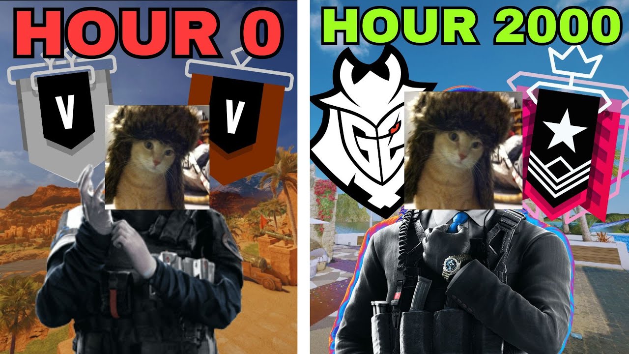 What 2000 hours of Rainbow Six Siege X does to a man