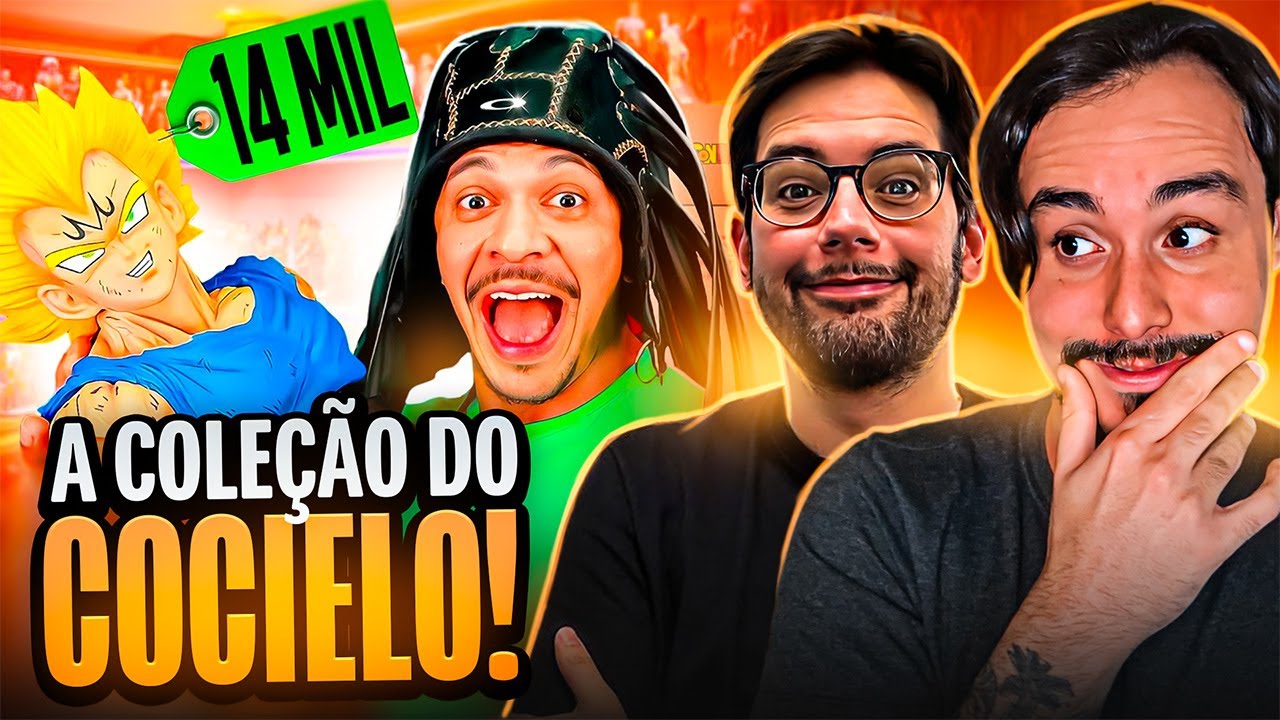 A COLEÇÃO DE BONECOS DE LUXO DO COCIELO! Reagindo ao Julio Cocielo | VIDA DE COLECIONADORES